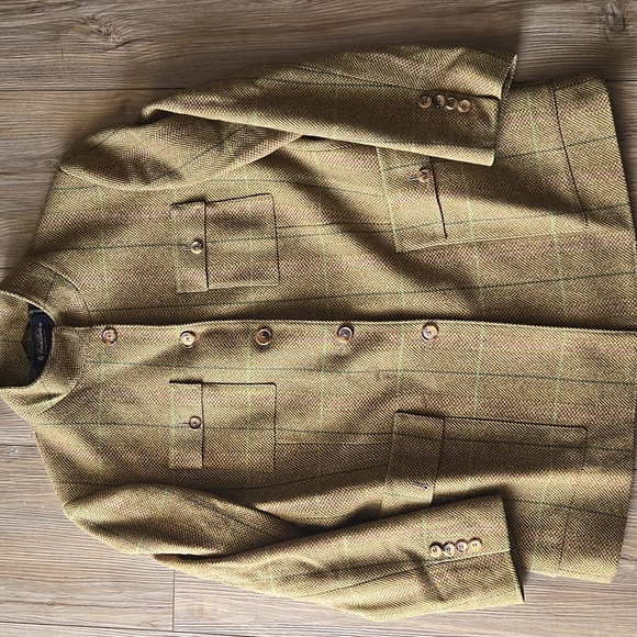 Brooks Brothers 100% Wool Plaid Blazer - Picture 1 of 8